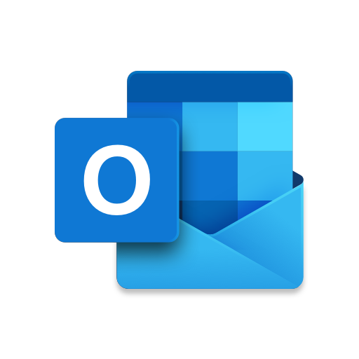 Outlook 2019 blu icona