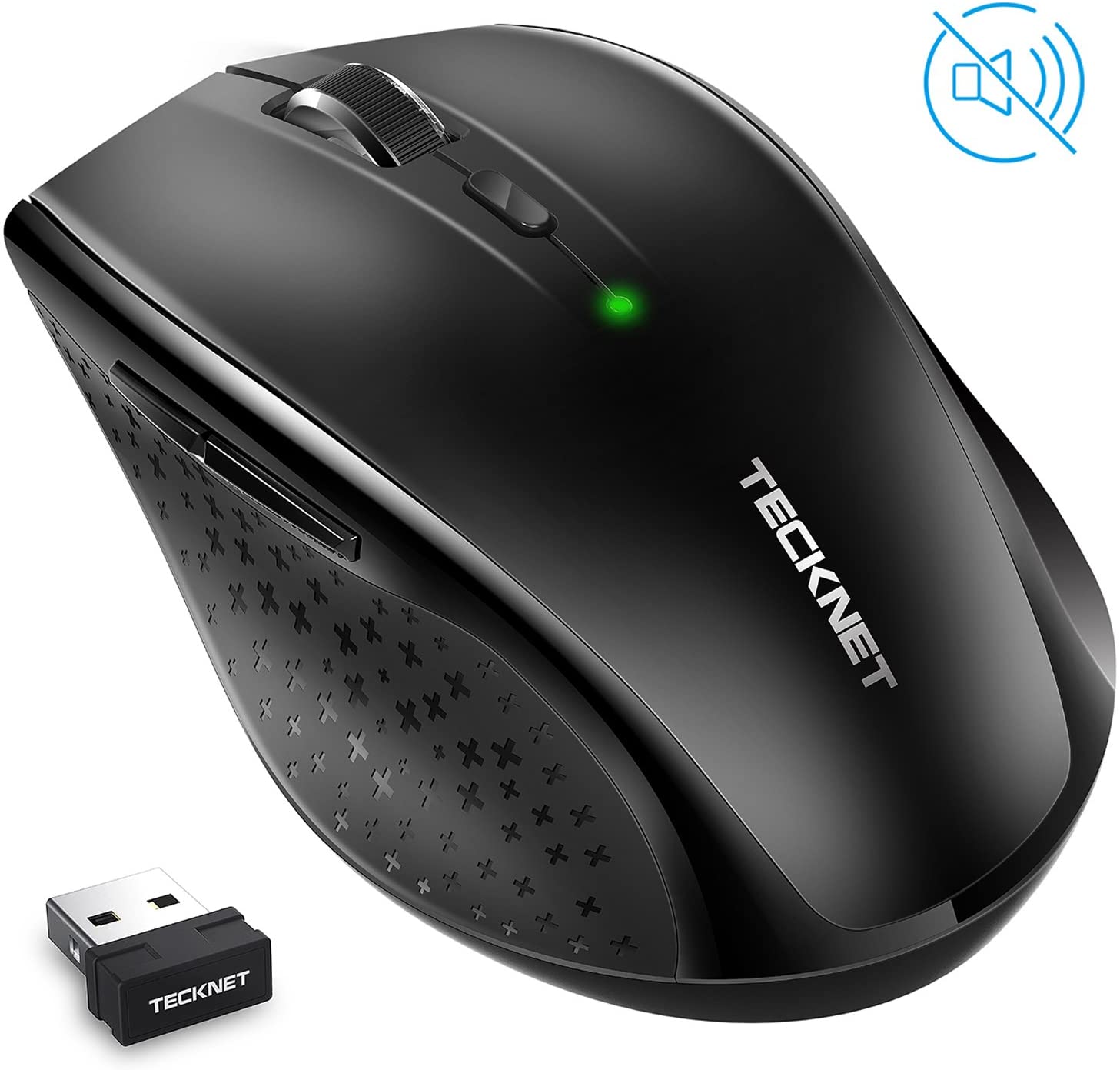 Tecknet Alpha mouse silenzioso wireless